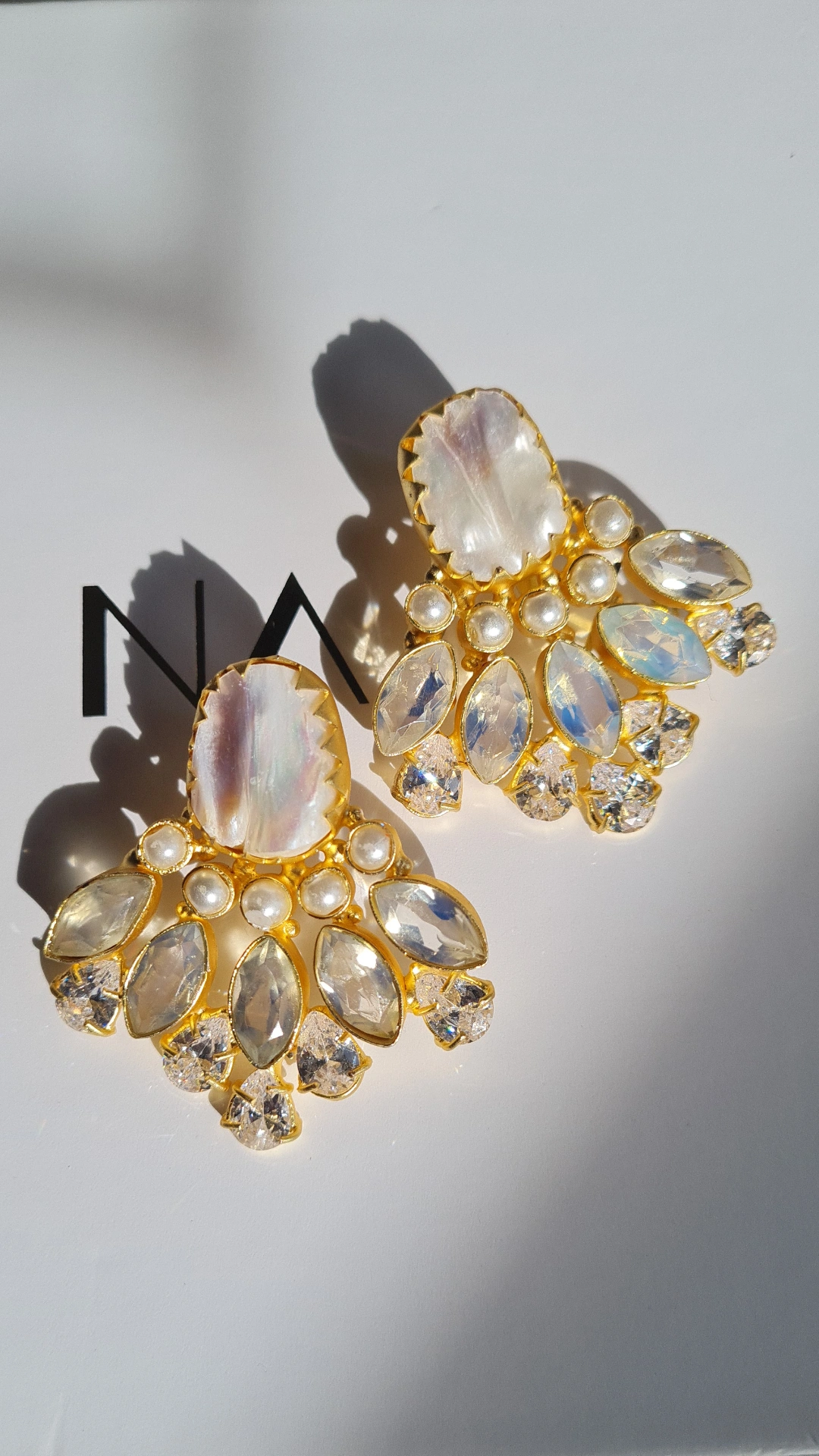 Luna Cluster earrings