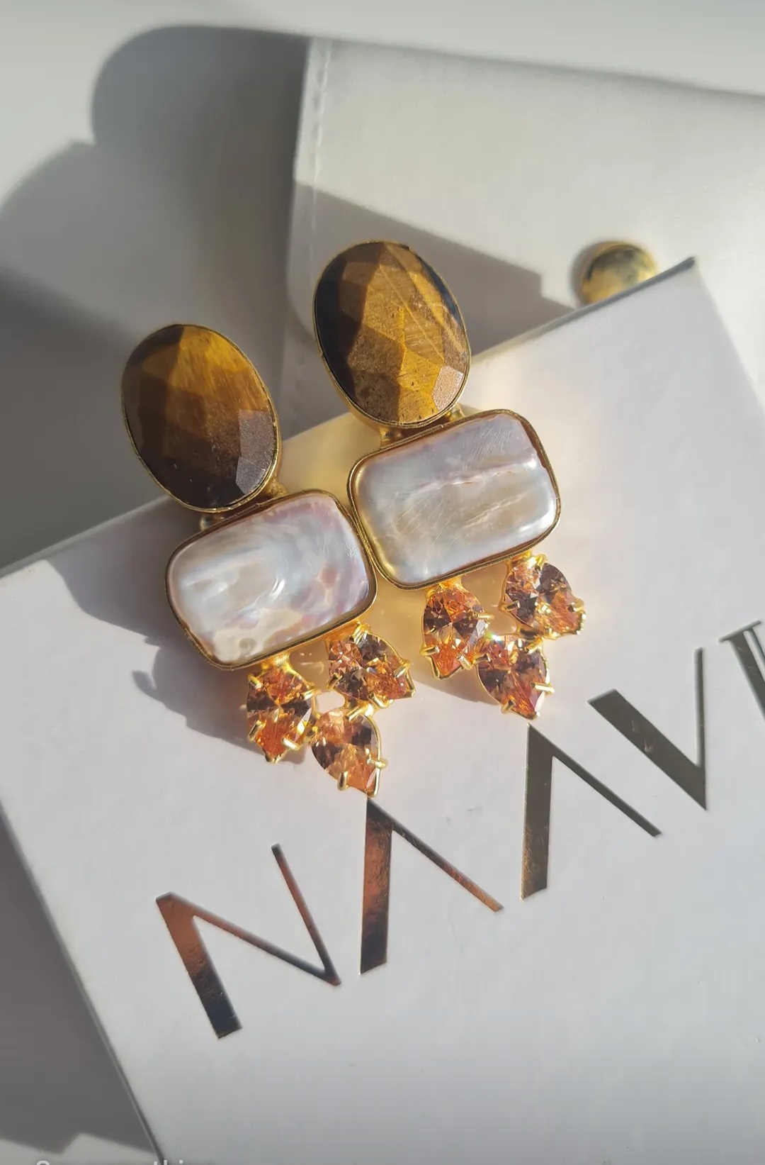 Tiger Eye earrings